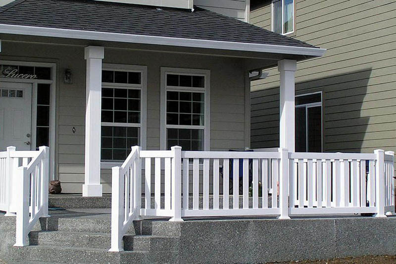 vinyl / pvc baluster, deck & porch railing