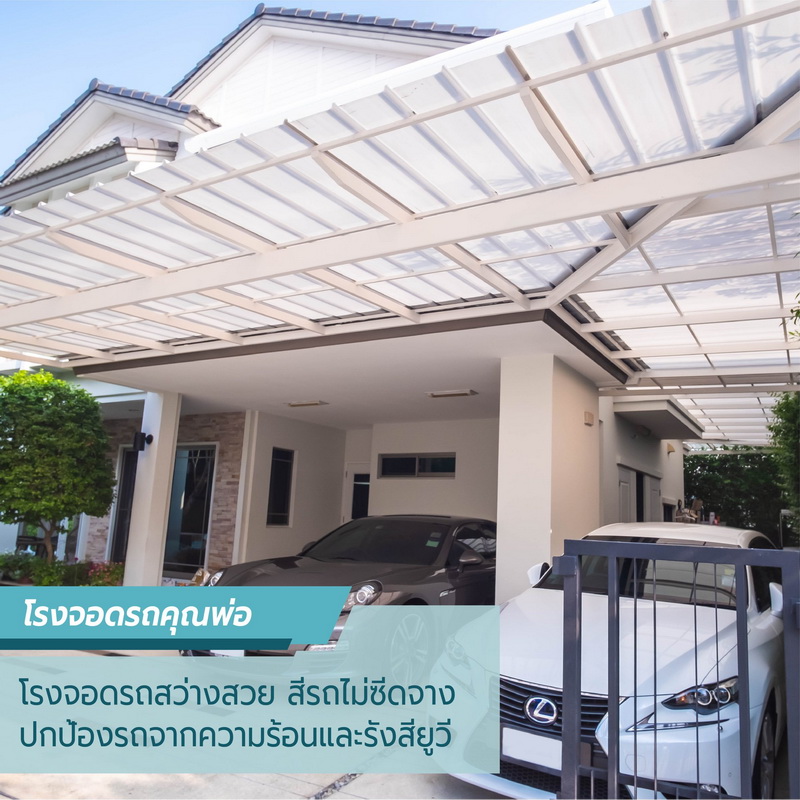 หลังคาใส | J-Roof